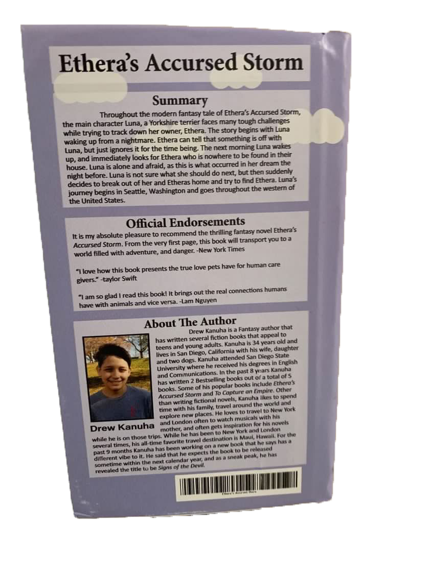 Book back cover